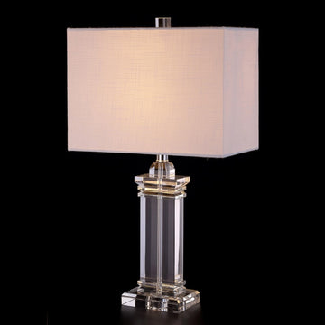 Ophelia 23.5" Crystal LED Table Lamp - JONATHAN Y